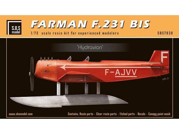 Farman 231 bis 'Hydravion'