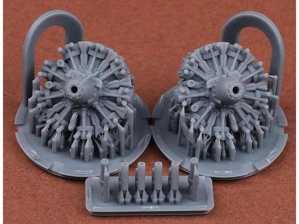 Bristol Blenheim Mk.I-IV (Mercury) engine set for Airfix kit