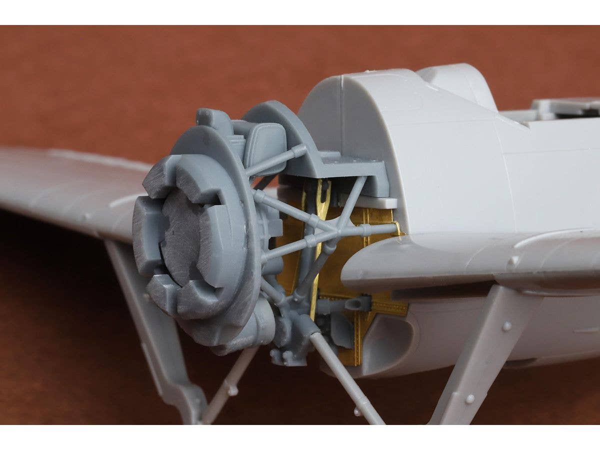 Brewster F2A Buffalo wheel bay set