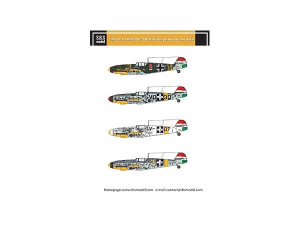Messerschmitt Bf109F-4 in Hungarian Service Vol.2