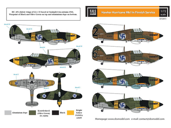 Hawker Hurricane Mk I in Finnish Service