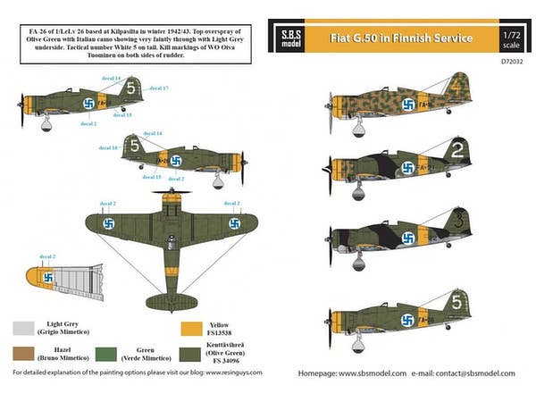 Fiat G.50 Freccia in Finnish Service