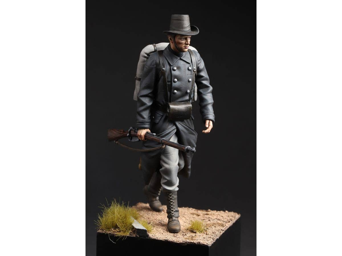 75 mm Belgian Carabinier / Infantry Soldier WW I (1914)