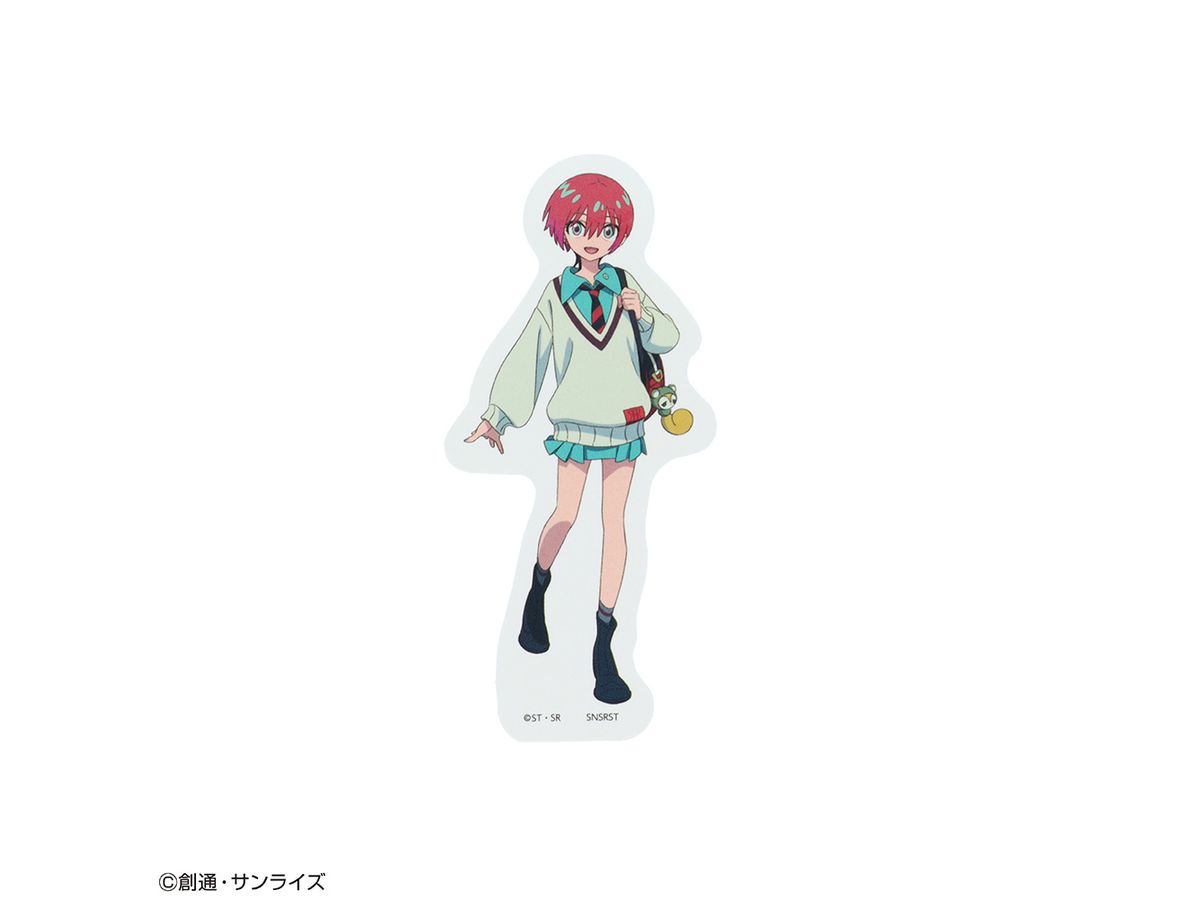 Mobile Suit Gundam GQuuuuuuX: Sticker Amate Yuzuriha (Machu)