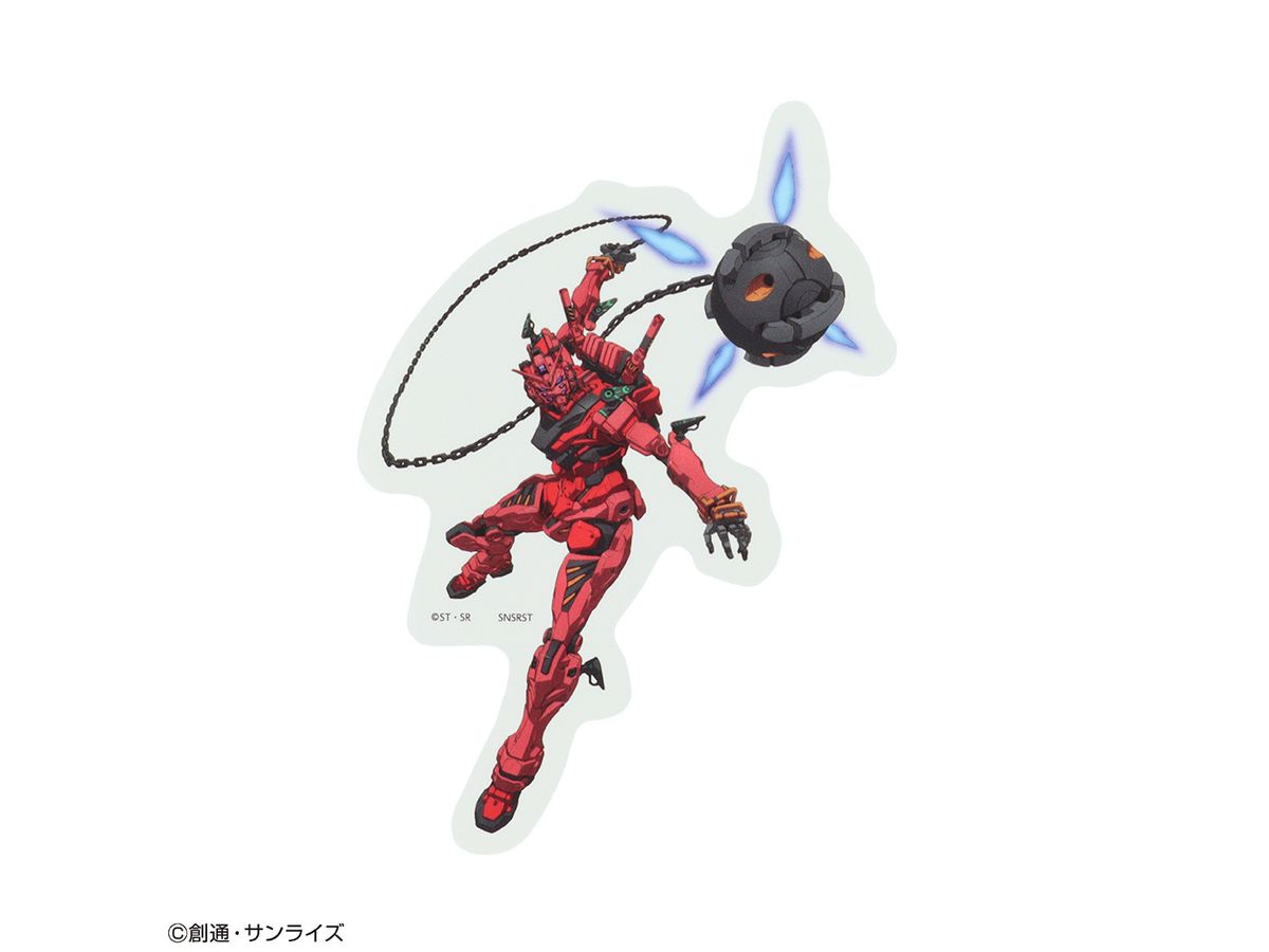 Mobile Suit Gundam GQuuuuuuX: Sticker Red Gundam