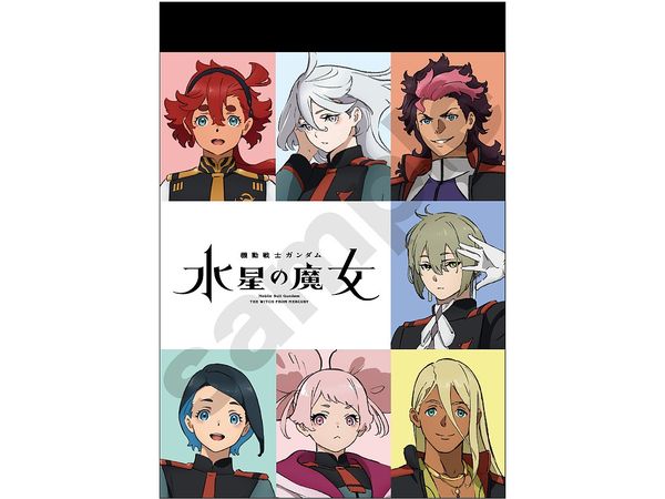 Mobile Suit Gundam The Witch From Mercury: MIni Notepad Assembly
