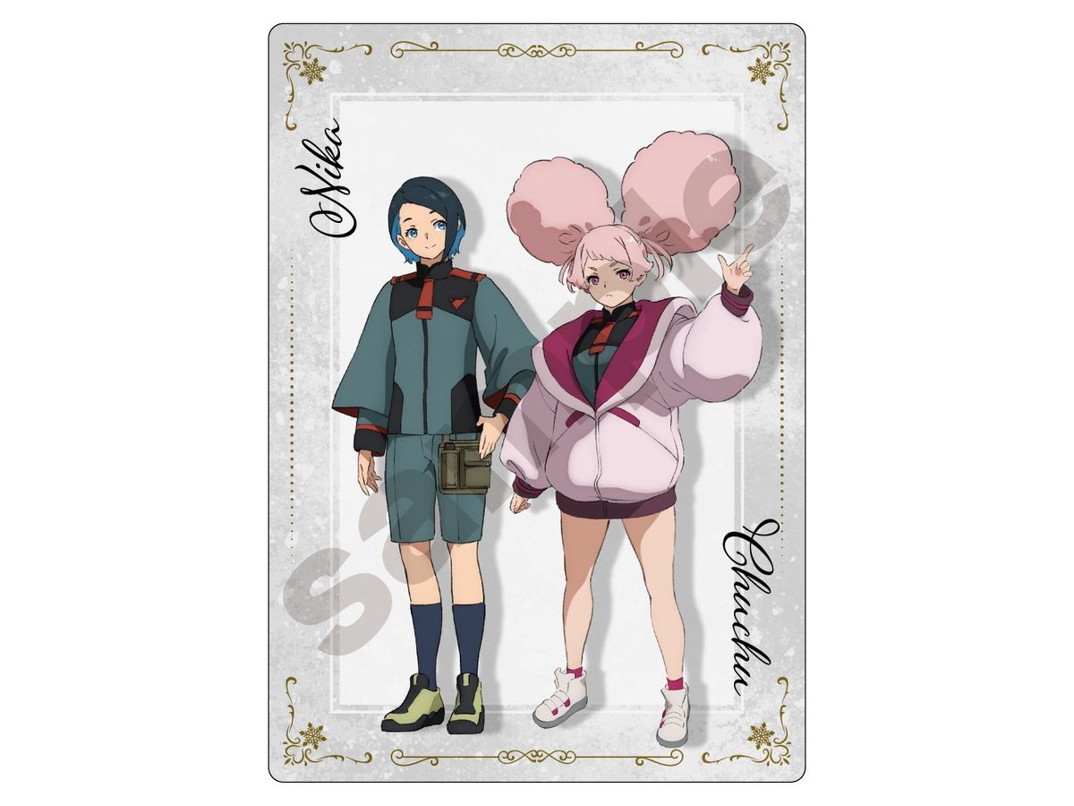 Mobile Suit Gundam The Witch From Mercury: B5 Shitajiki Vol.2 Nika & Chuchu
