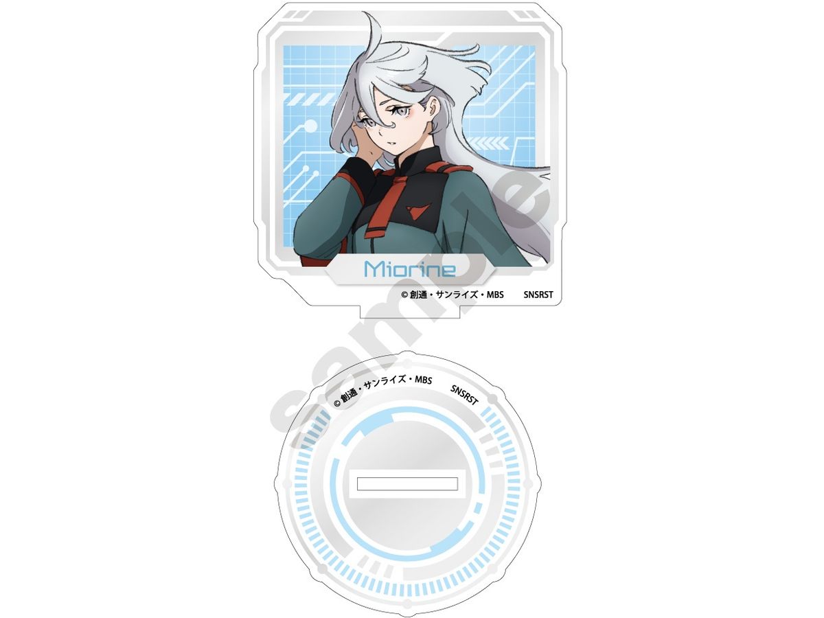 Mobile Suit Gundam The Witch From Mercury: Acrylic Clip Stand Miorine Rembran