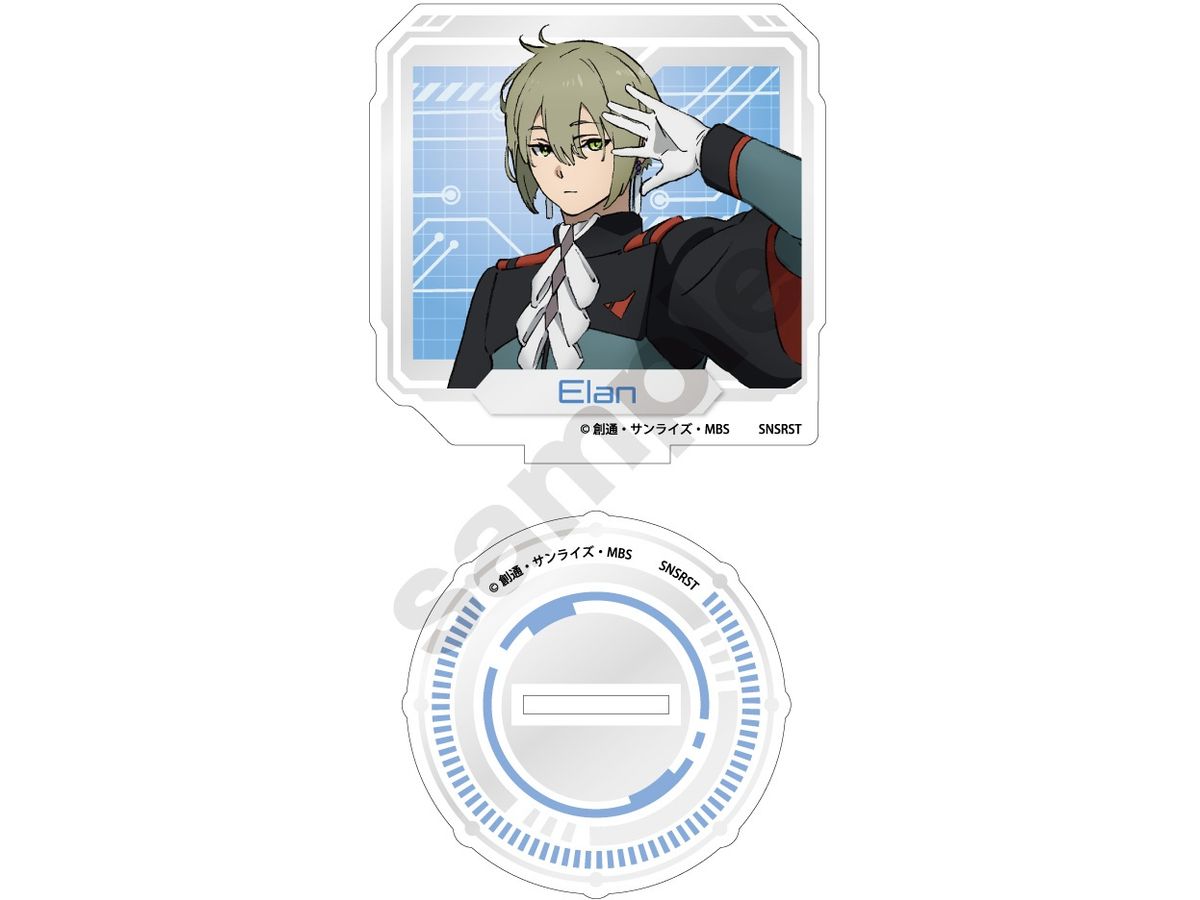 Mobile Suit Gundam The Witch From Mercury: Acrylic Clip Stand Elan Ceres