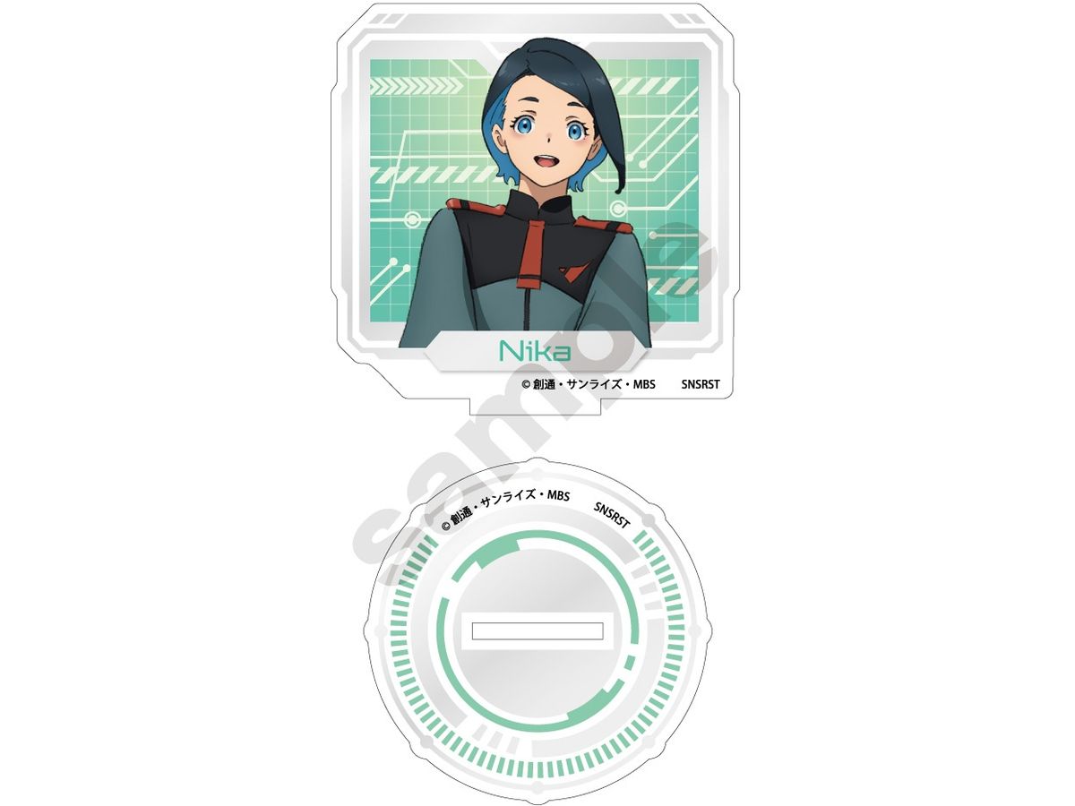 Mobile Suit Gundam The Witch From Mercury: Acrylic Clip Stand Nika Nanaura