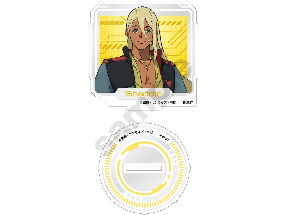 Mobile Suit Gundam The Witch From Mercury: Acrylic Clip Stand Shaddiq Zenelli
