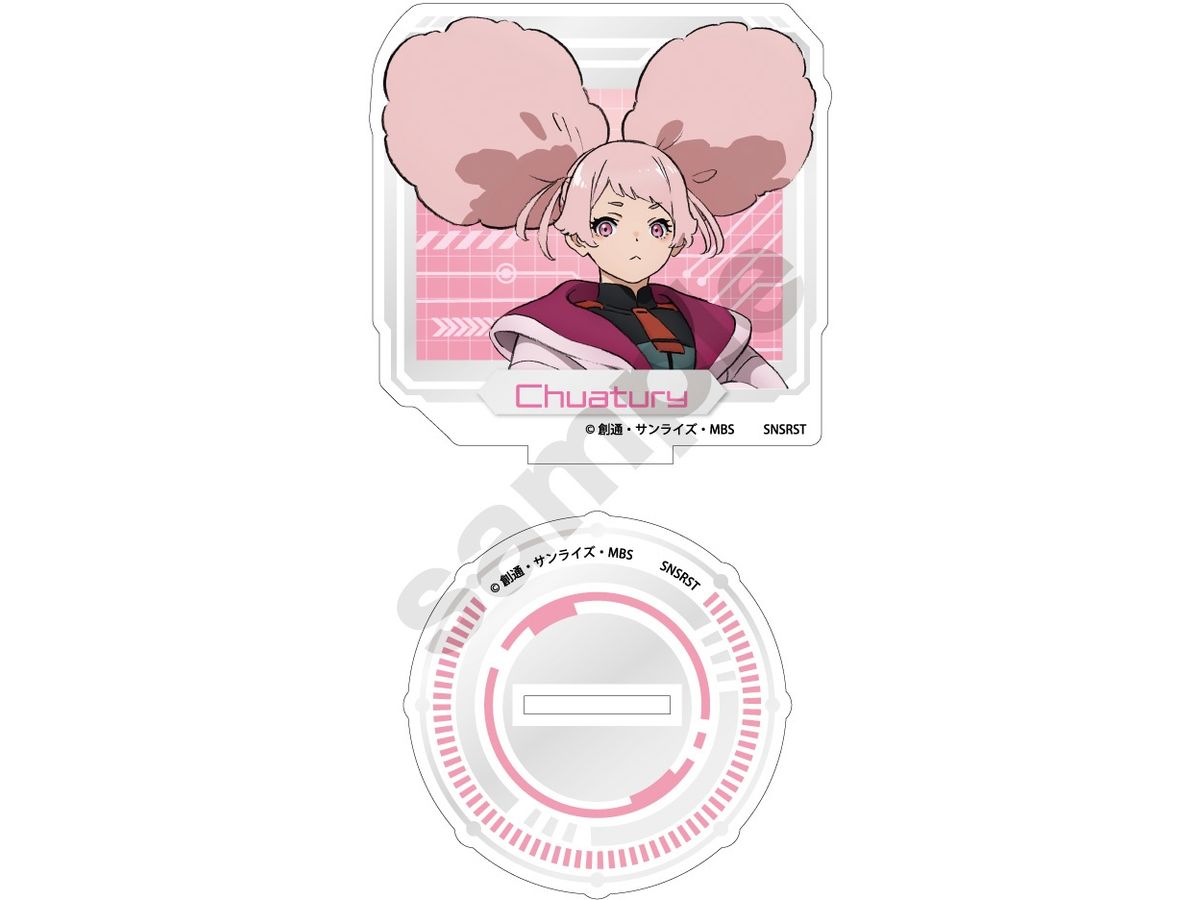 Mobile Suit Gundam The Witch From Mercury: Acrylic Clip Stand Chuatury Panlunch