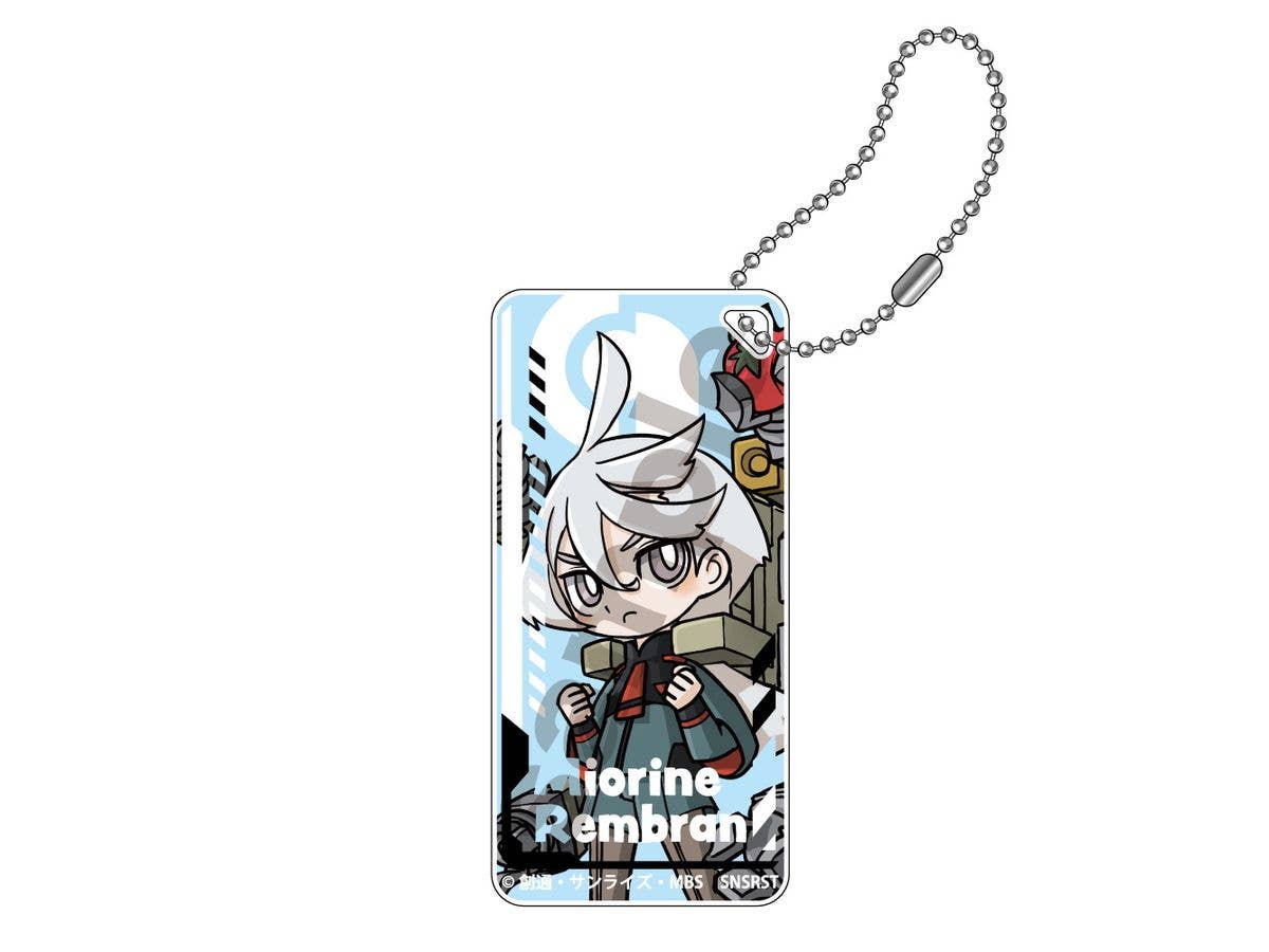 Mobile Suit Gundam The Witch From Mercury: Mecha Gurumi Domiterior Keychain Jr. Miorine Rembran