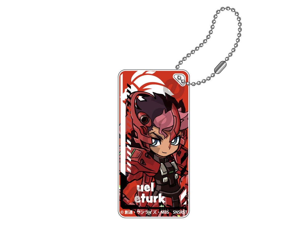 Mobile Suit Gundam The Witch From Mercury: Mecha Gurumi Domiterior Keychain Jr. Guel Jeturk