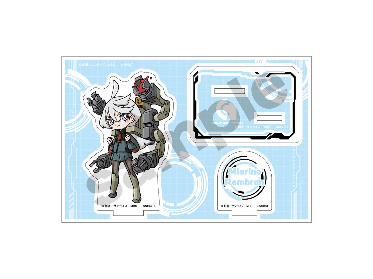 Mobile Suit Gundam The Witch From Mercury: Mecha Gurumi Acrylic Stand Jr. Miorine Rembran