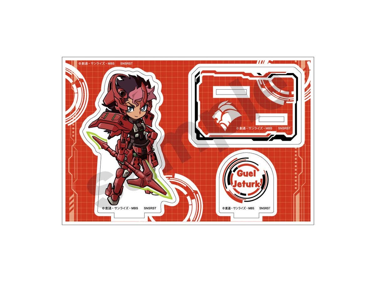 Mobile Suit Gundam The Witch From Mercury: Mecha Gurumi Acrylic Stand Jr. Guel Jeturk