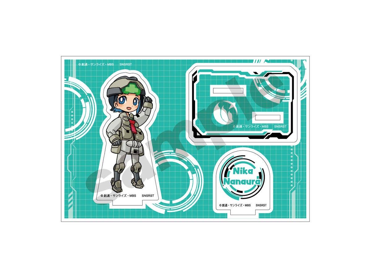 Mobile Suit Gundam The Witch From Mercury: Mecha Gurumi Acrylic Stand Jr. Nika Nanaura