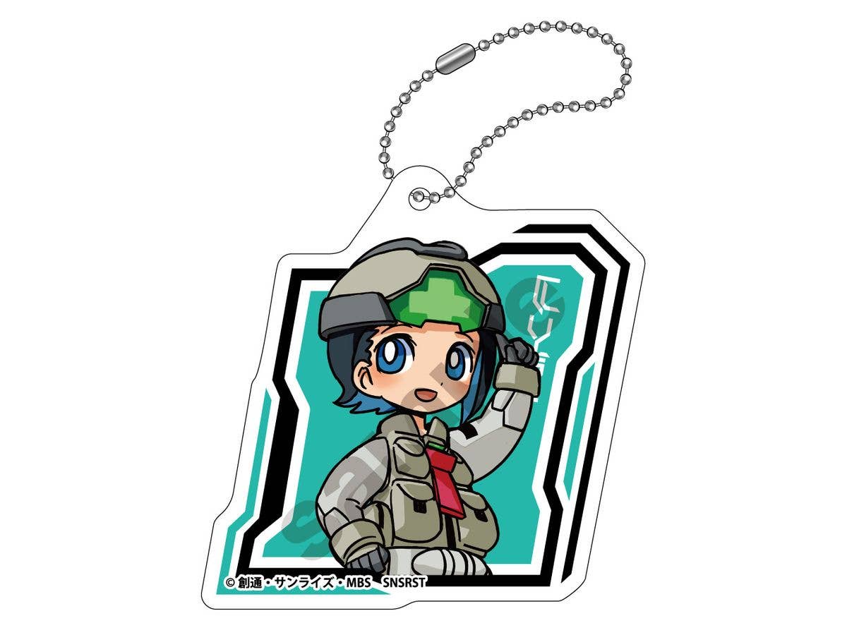 Mobile Suit Gundam The Witch From Mercury: Mecha Gurumi Acrylic Keychain Nika Nanaura