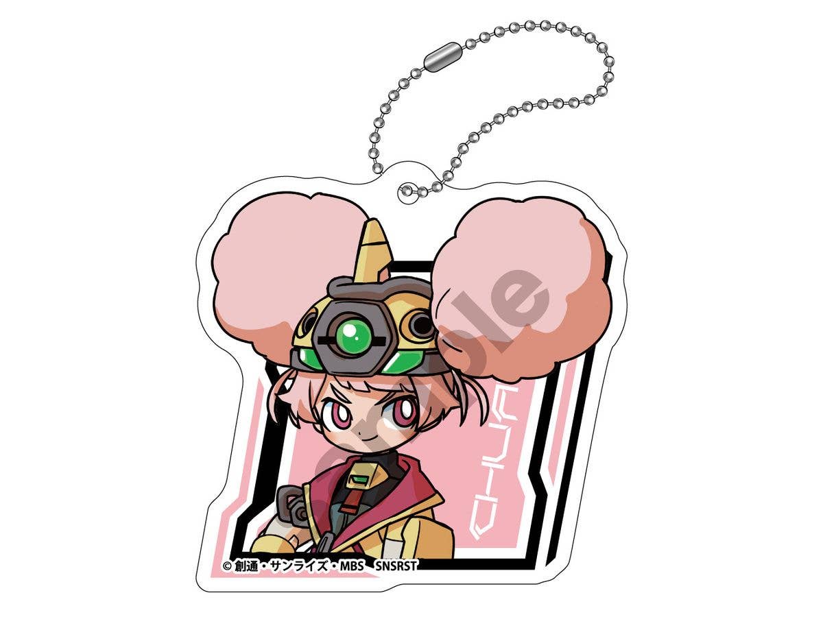 Mobile Suit Gundam The Witch From Mercury: Mecha Gurumi Acrylic Keychain Chuatury Panlunch