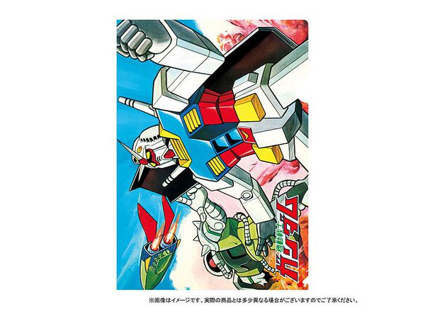 GUNDAM STATIONERY 8: Clear File GS8 Retro A Pattern