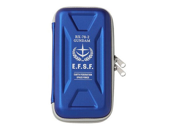 Gundam Semi Hard Pen Case: E.F.S.F. Earth Federation Space Force (Blue)