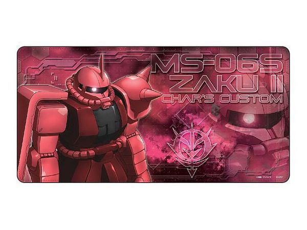 Desk Mat GS9 (Gundam Stationery) Char's Zaku