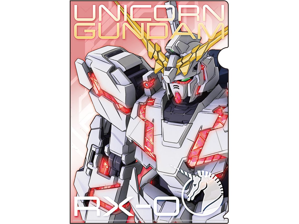 Metallic File GS (Gundam Stationery) 10 Unicorn Gundam
