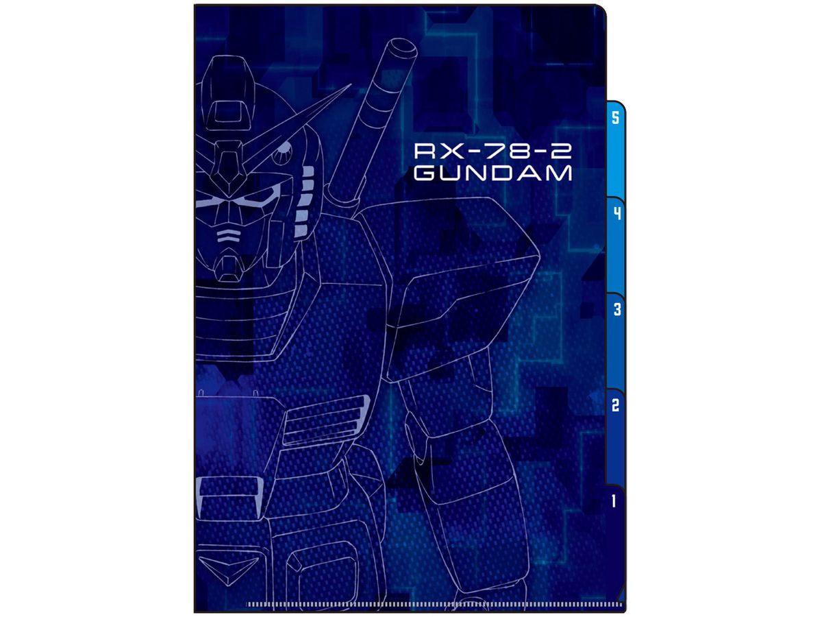 Clear File 5P GS (Gundam Stationery) 10 Gundam