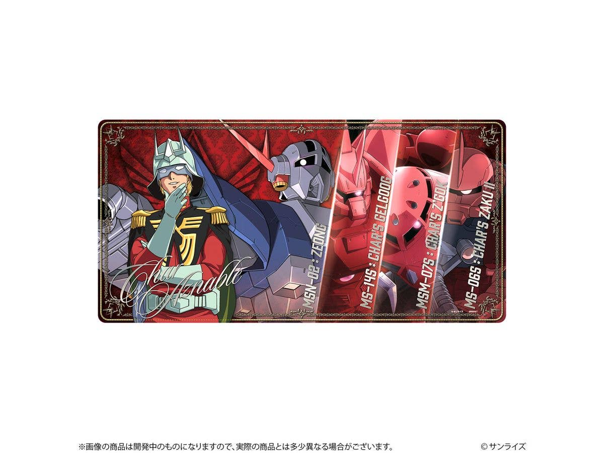 Mobile Suit Gundam Desk Mat GS14 Char Aznable