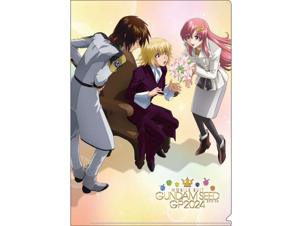 Gundam SEED GP 2024: Clear File SEED GP Cagalli, Kira, Lacus