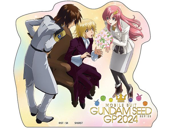 Gundam SEED GP 2024: Sticker SEED GP Cagalli, Kira, Lacus