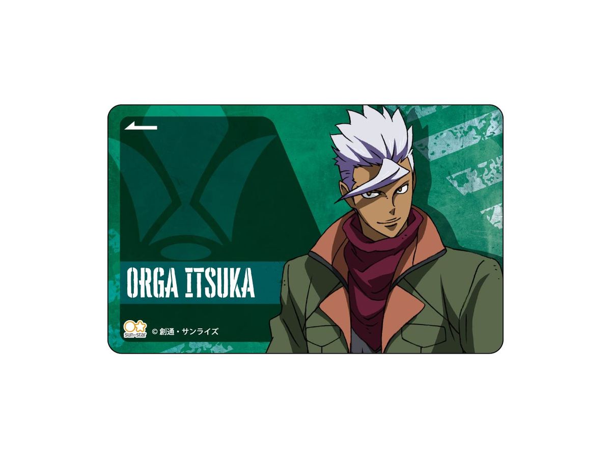 Mobile Suit Gundam: Iron-Blooded Orphans: IC Card Sticker Orga Itsuka
