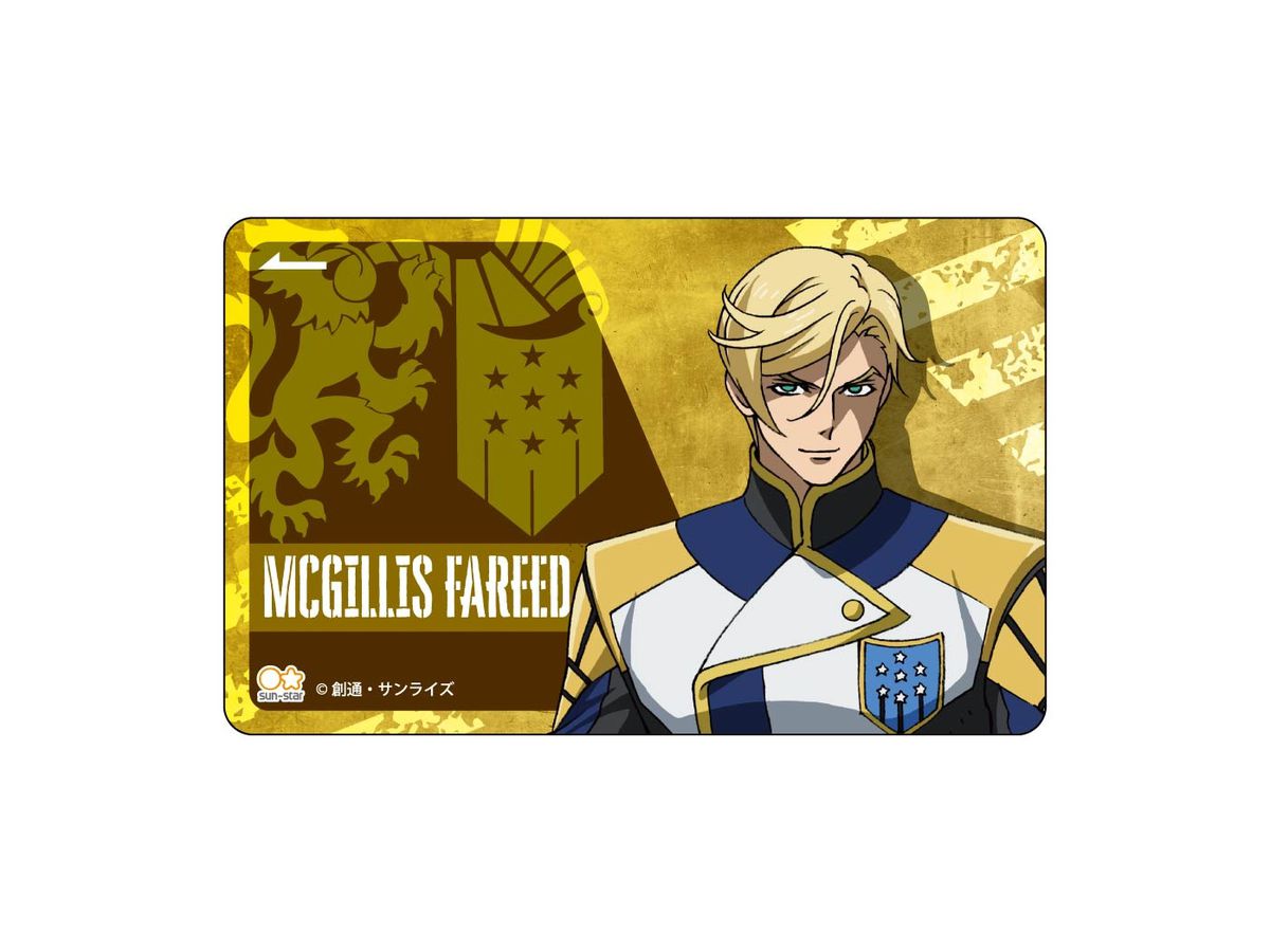 Mobile Suit Gundam: Iron-Blooded Orphans: IC Card Sticker McGillis Fareed
