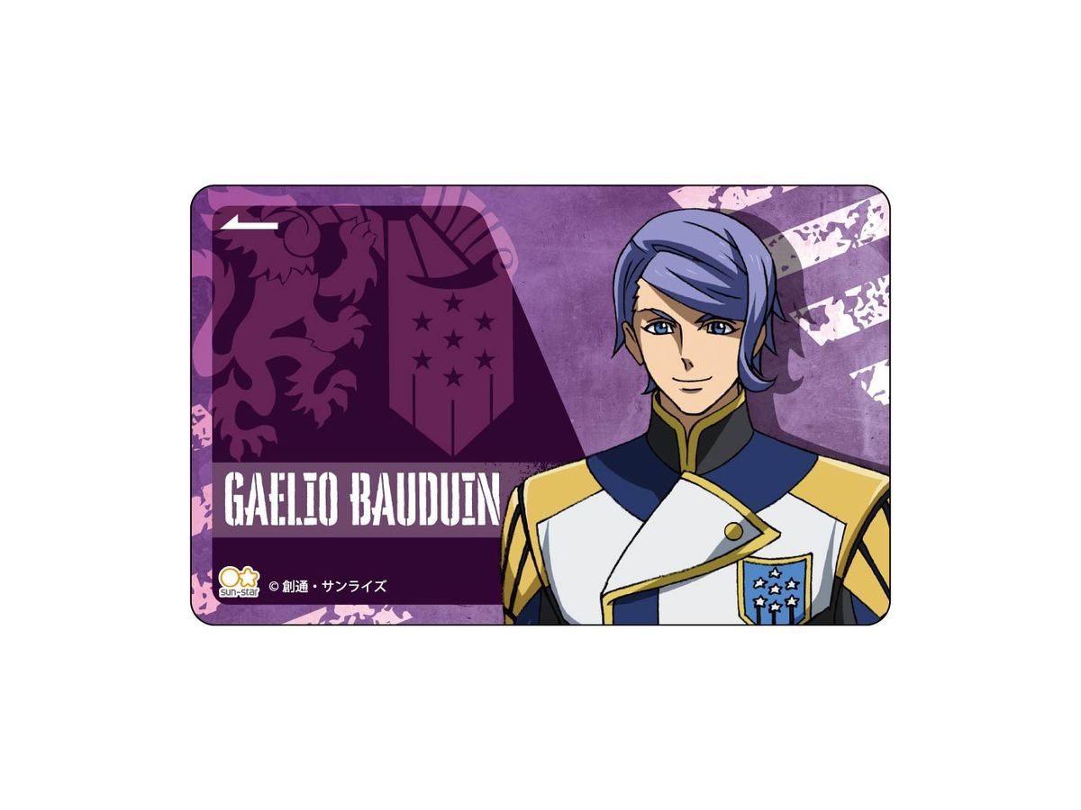 Mobile Suit Gundam: Iron-Blooded Orphans: IC Card Sticker Gaelio Bauduin