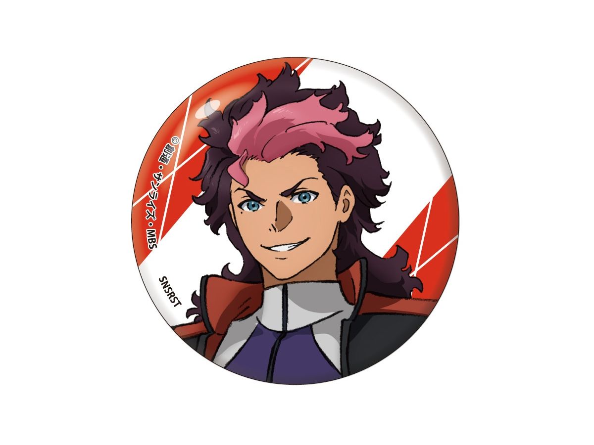 Mobile Suit Gundam The Witch From Mercury Can Badge Guel Jeturk
