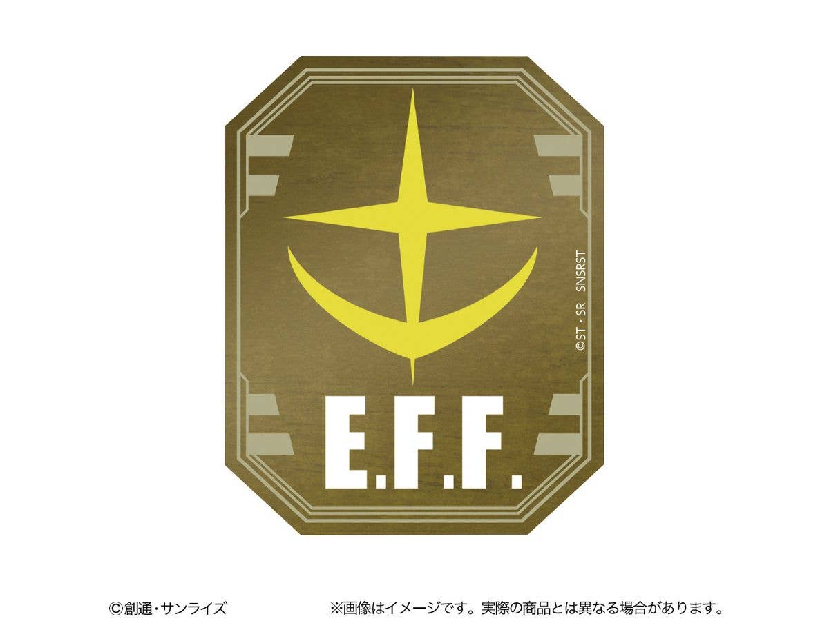 Gundam Stationery 13: Mobile Suit Gundam Sticker Earth Federation Forces