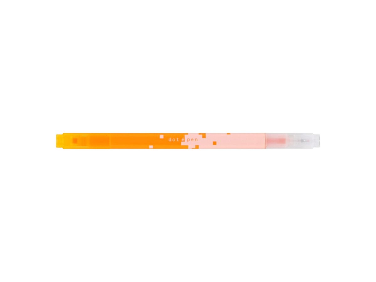 Square Marker - Pixel Art Pen Orange