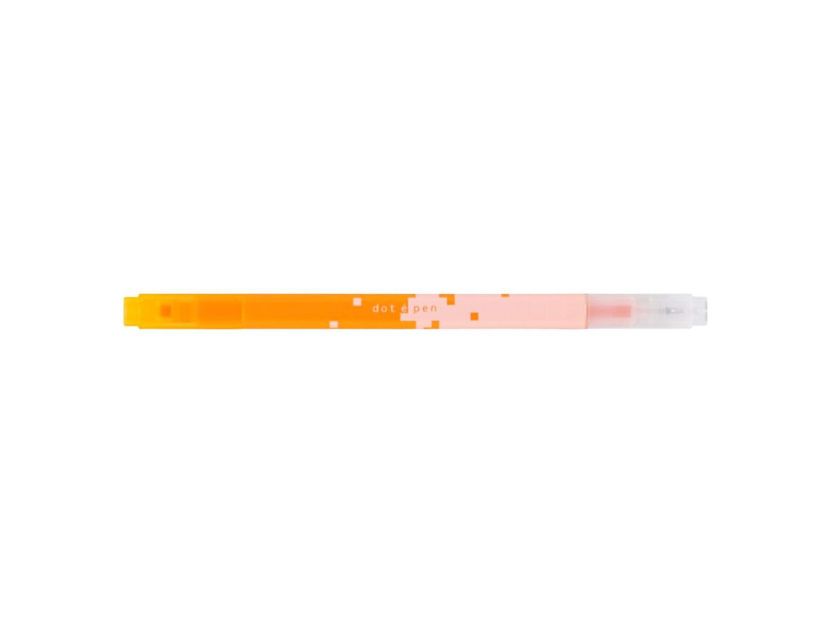 Square Marker - Pixel Art Pen Orange