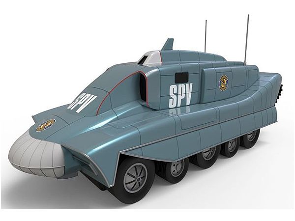 Captain Scarlet Spv Tracked Combat Vehicle
