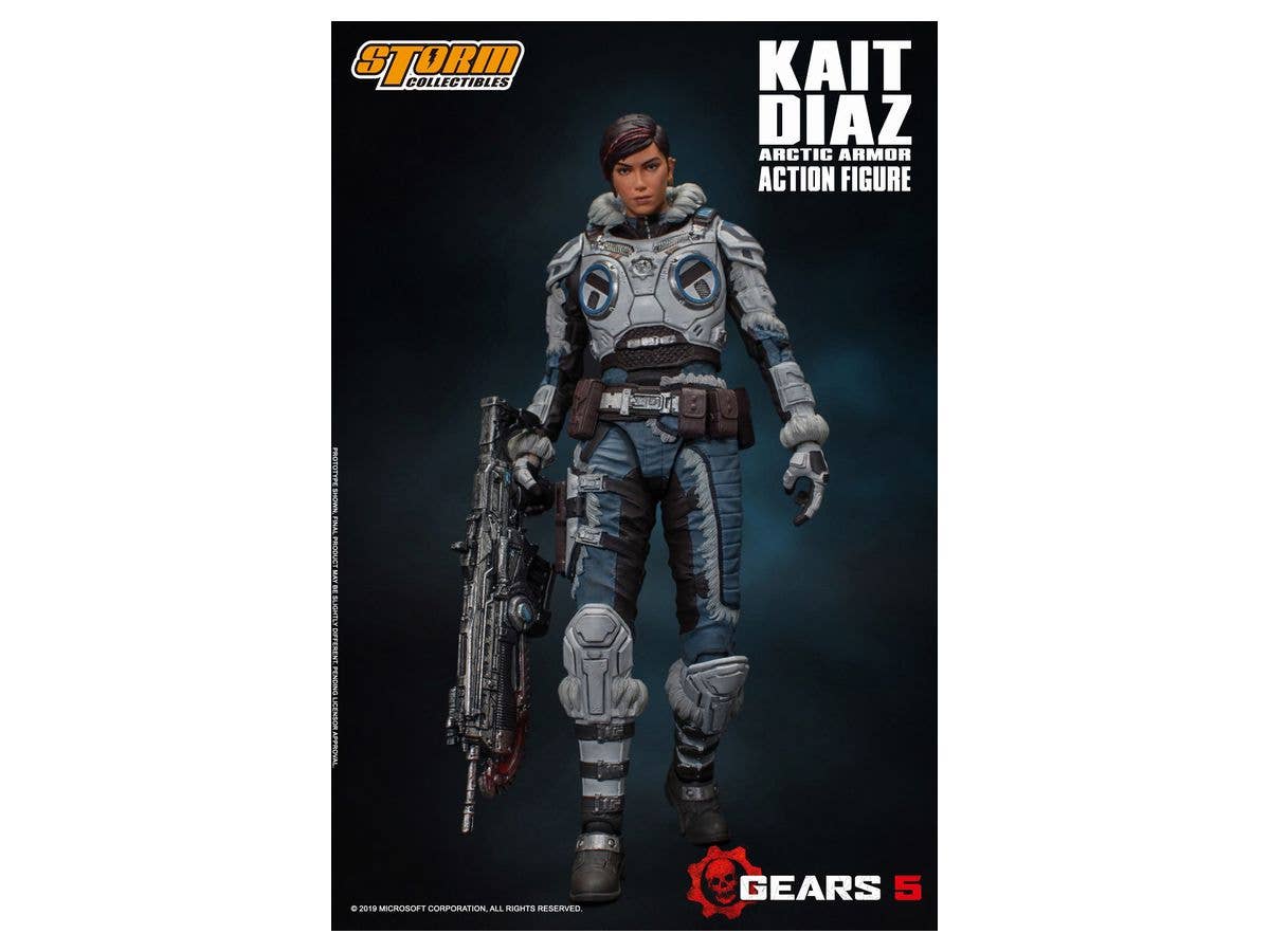Gears 5 Action Figure Kait Diaz Arctic Armor