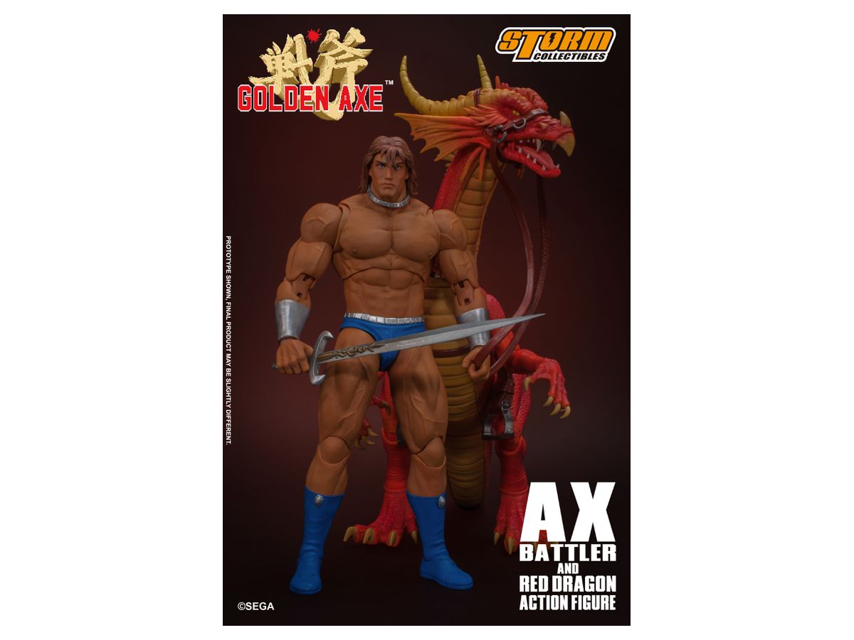 Ax Battler & Red Dragon Set (Golden Axe)