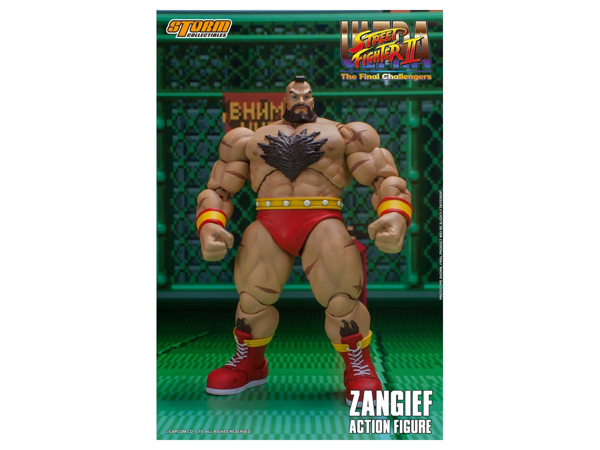 Ultra Street Fighter II The Final Challengers Action Figure Zangief