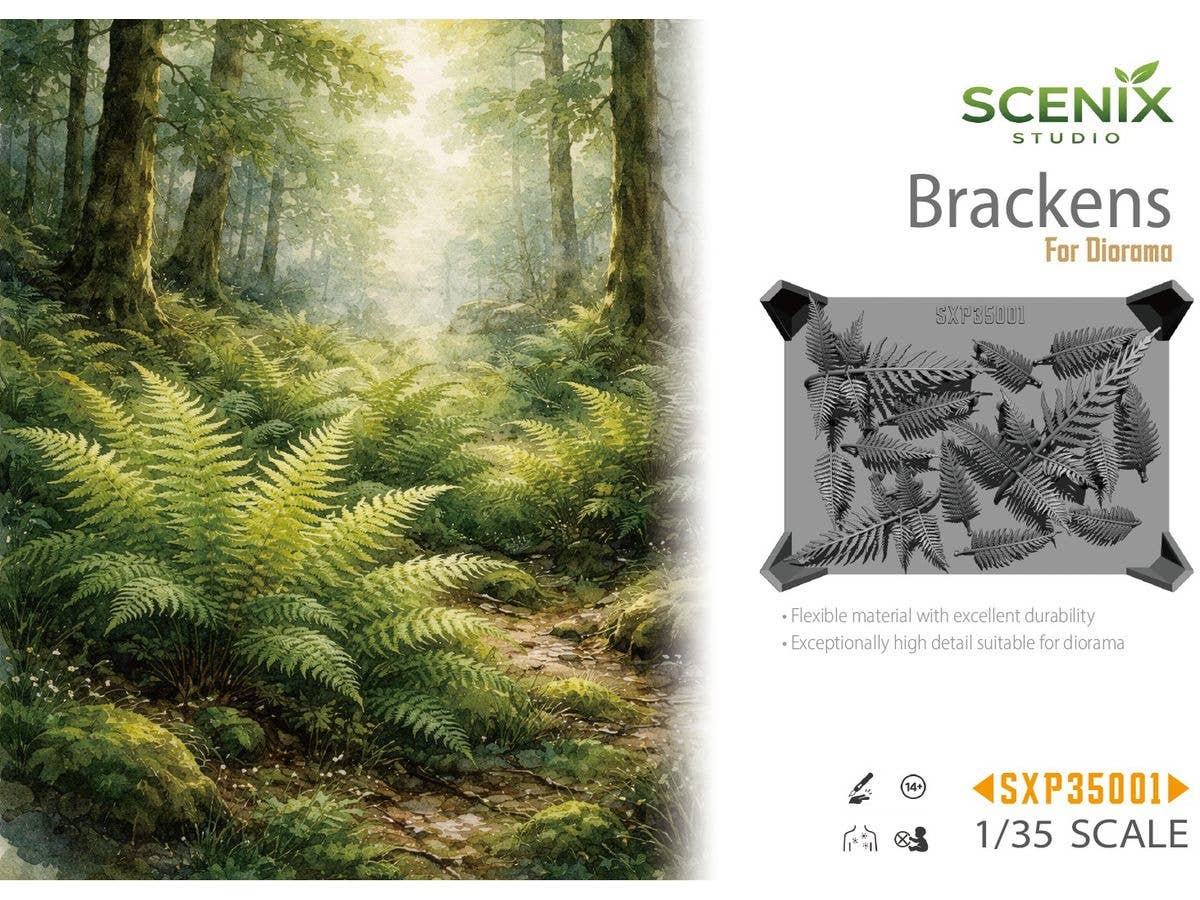 Diorama Accessory: Fern Leaf