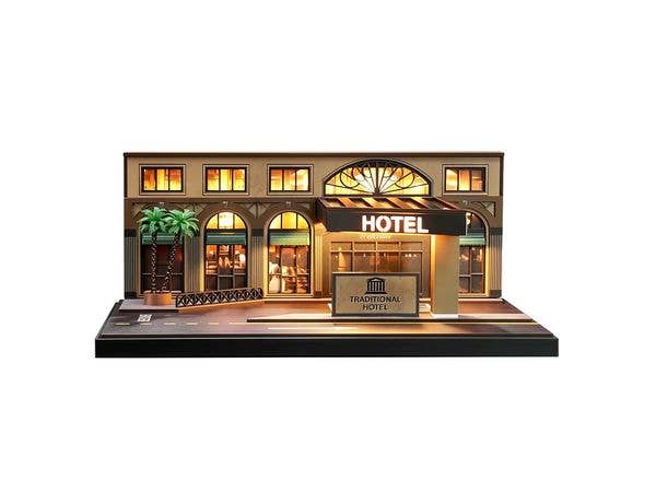 Overseas Scenery Diorama: Traditional Hotel (29.7 x 19.7 x 12.5cm)