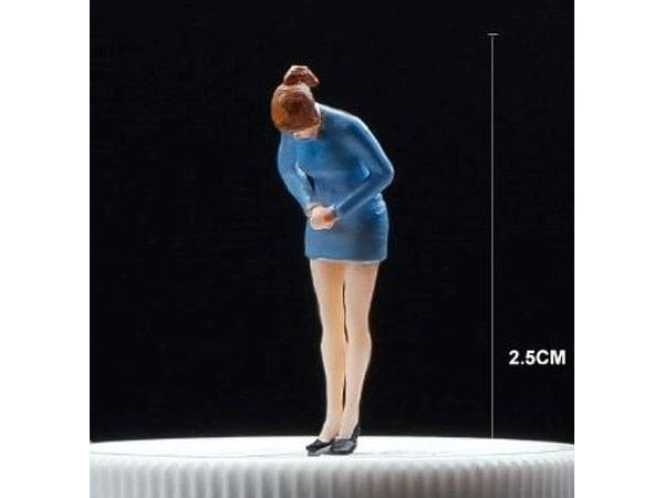 Welcome Female Staff Blue