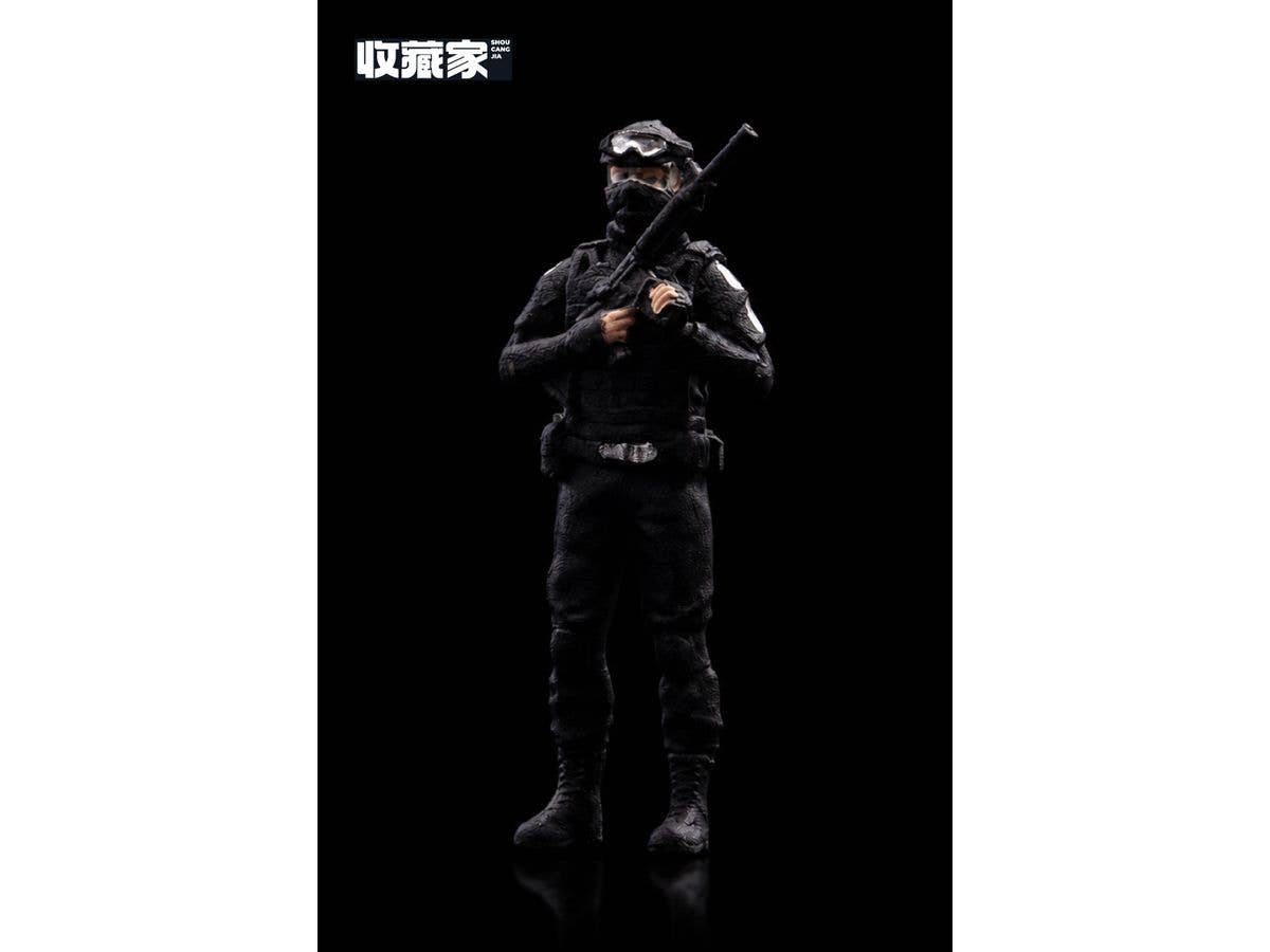 Figure: Special Forces Masked Male Police Officer