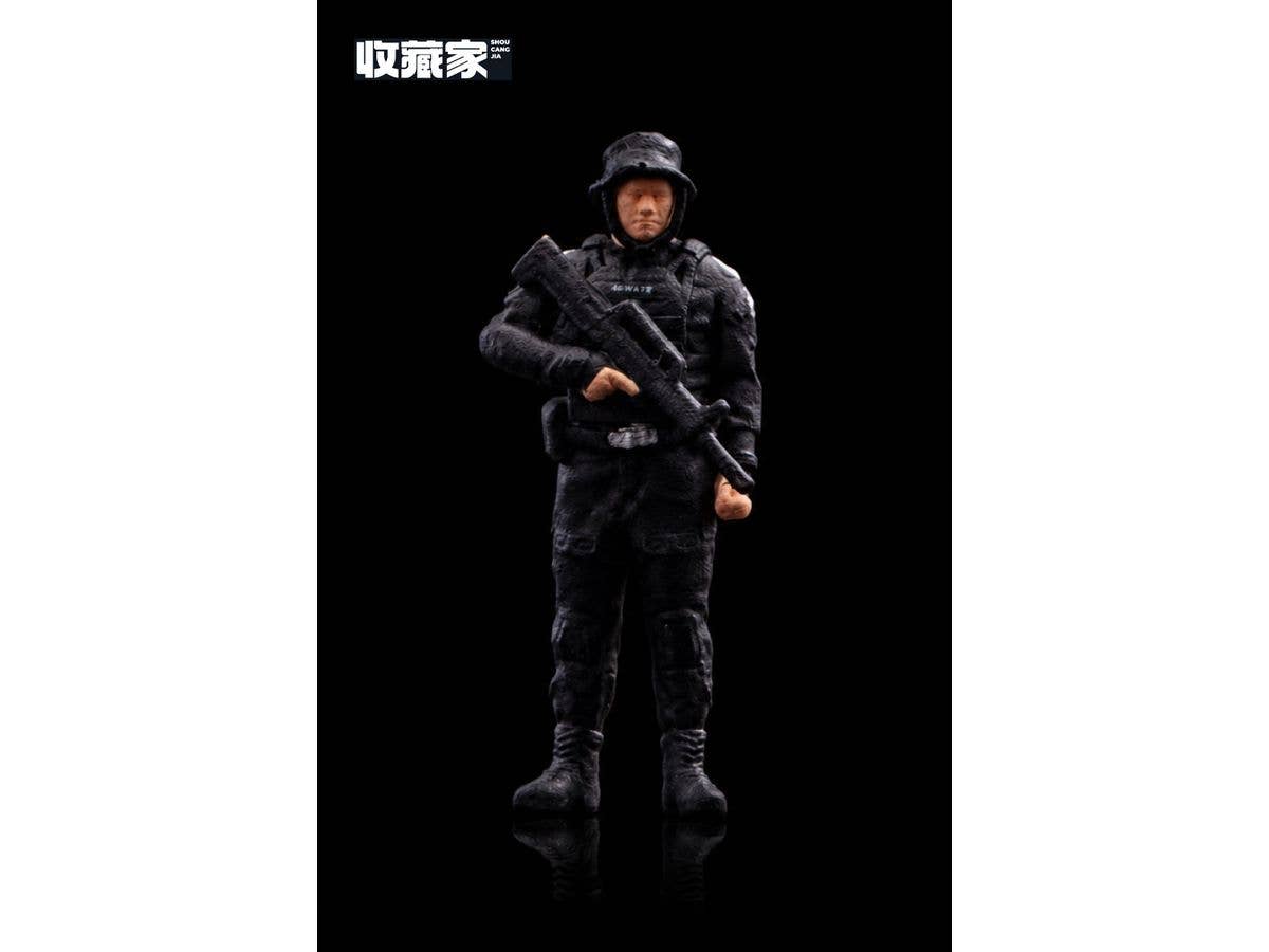 Figure: Special Forces, burly male police officer