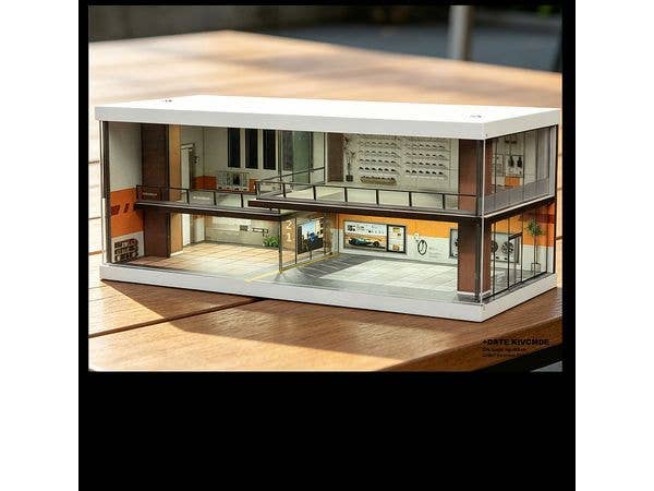Display miniature scene ASAKA GARAGE LOUNGE