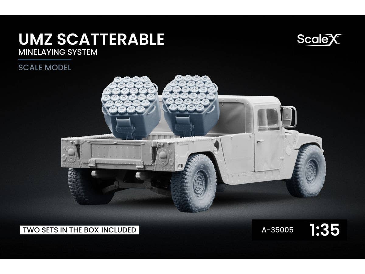 UMZ Scatterable minelaying system (x2 mine launcher per set)