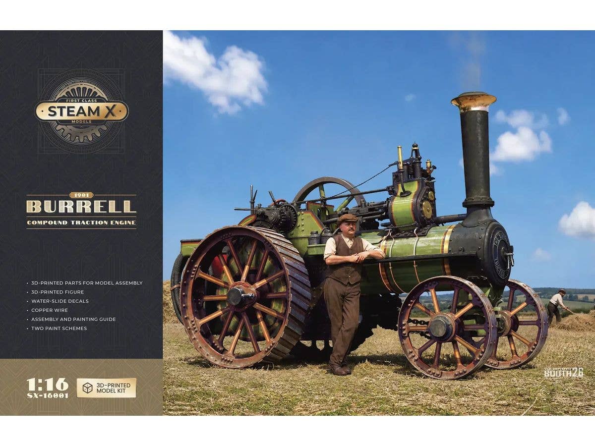 1901 Burrell Compound Traction Engine